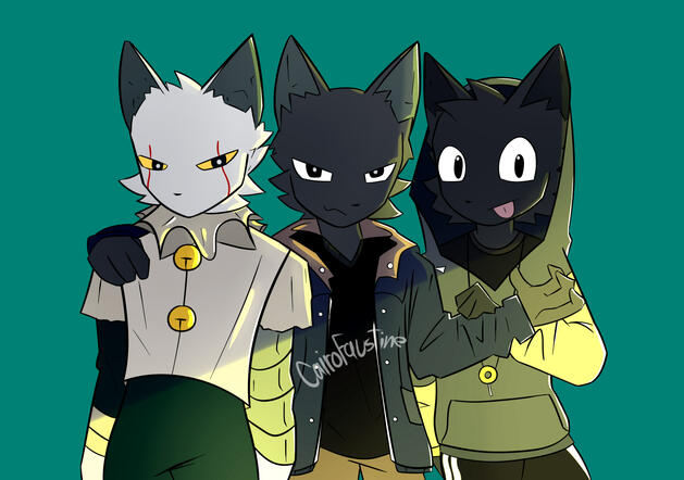 Cat Trio